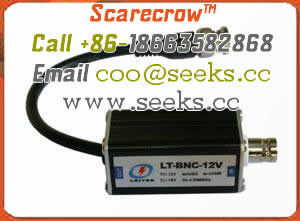 Система мониторинга Scarecrow™ BNC-12V, коаксиальный компьютер системы для того чтобы во избежание пульсация молнии