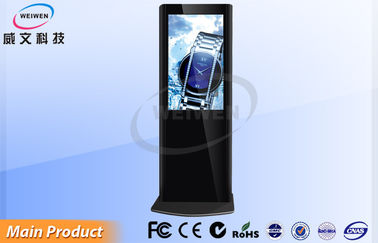 Разрешение LCD гибкого дисплея Signage цифров стойки сети 3G одного водоустойчивое высокое