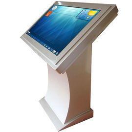 Киоск Signage компьютера WIFI цифров, свободный стоящий киоск экрана касания