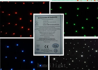Ткань звезды СИД RGBW Christamas с светом мерцания, гибким экраном СИД
