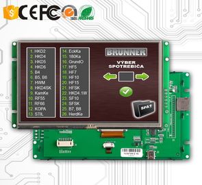 4,3 экран касания TFT дюйма HMI LCD с умными доской и регулятором привода