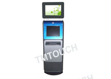 киоск LCD Wayfinding экрана касания иК Двойн-дисплея для регистрации авиапорта