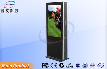 Коммерчески дисплей Signage полного экрана HD LCD цифров здания сторона двойника 55 дюймов
