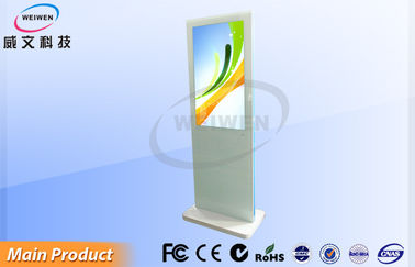 Больница рекламируя Signage цифров белой стойки LCD интернета 42inch один
