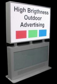 Подгонянный напольный пол случая Signage цифров стоя для экрана СИД самого интересного