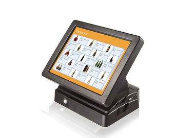 Он-лайн POS кассового аппарата системы TFT LCD POS терминальный для стола кассира