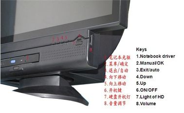 Стержень POS экрана касания 17 дюймов умный, одном ПК с 4W/сопротивляющая касания 5W панель всех в